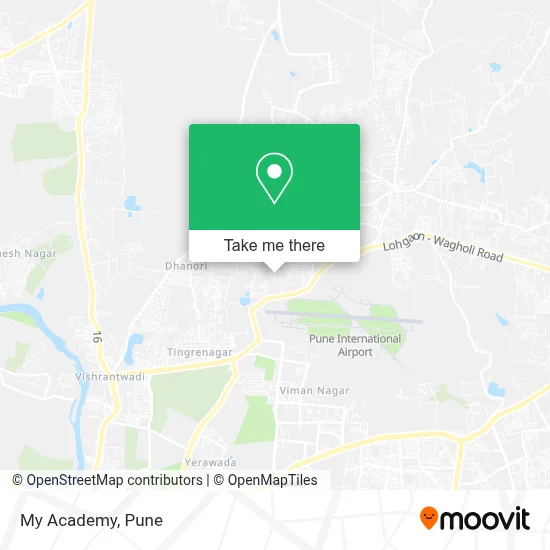 My Academy map