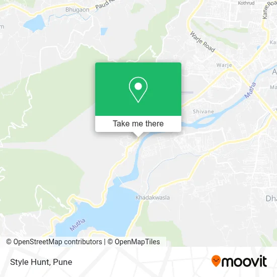 Style Hunt map