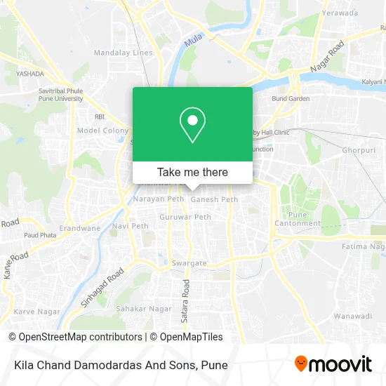 Kila Chand Damodardas And Sons map