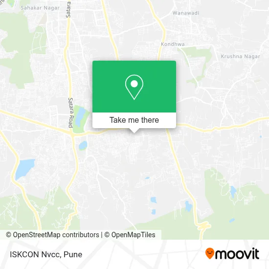ISKCON Nvcc map