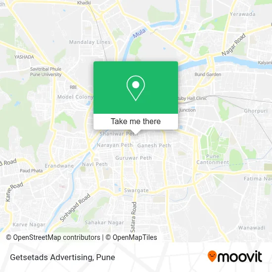 Getsetads Advertising map