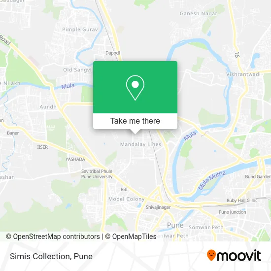 Simis Collection map