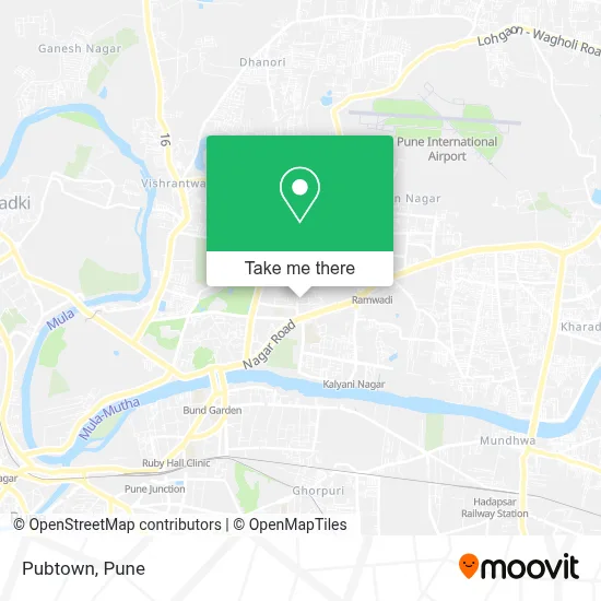 Pubtown map