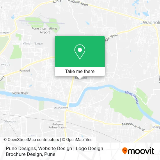 Pune Designs, Website Design | Logo Design | Brochure Design map