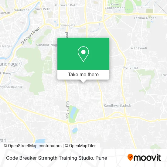 Code Breaker Strength Training Studio map