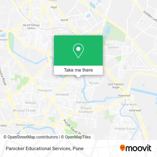 Panicker Educational Services map