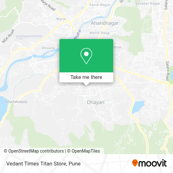 Vedant Times Titan Store map