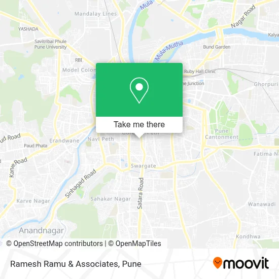 Ramesh Ramu & Associates map