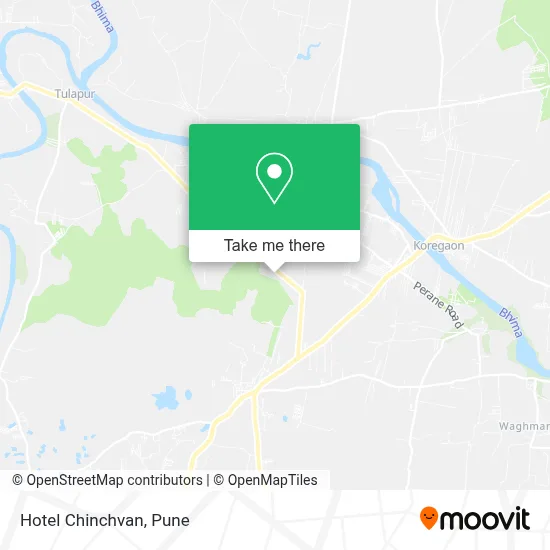 Hotel Chinchvan map