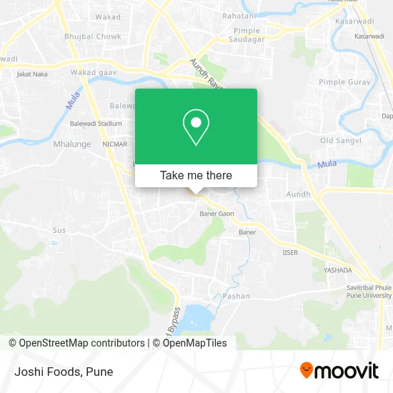 Joshi Foods map