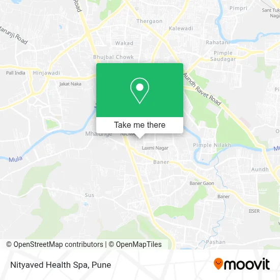 Nityaved Health Spa map
