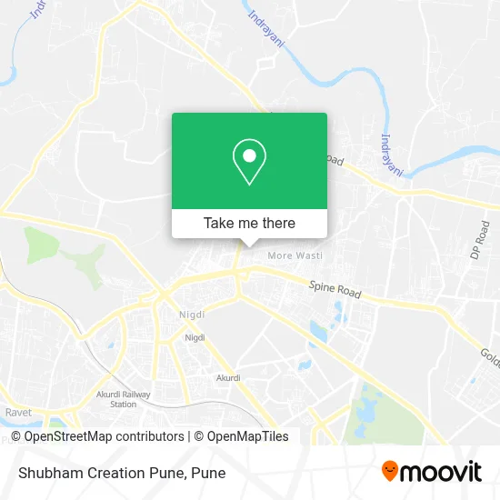 Shubham Creation Pune map