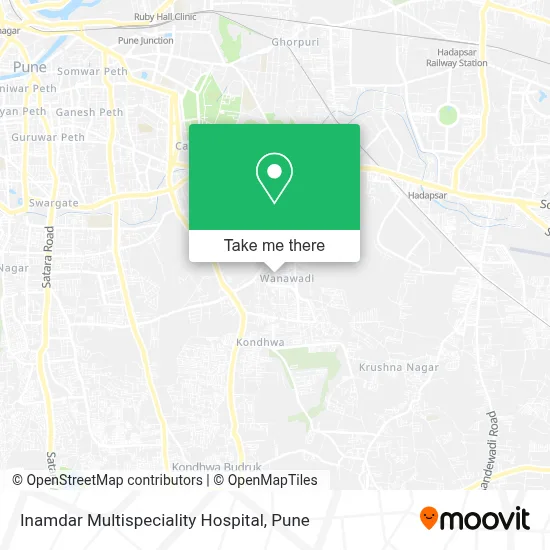 Inamdar Multispeciality Hospital map