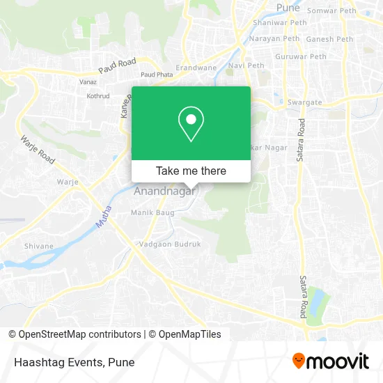 Haashtag Events map