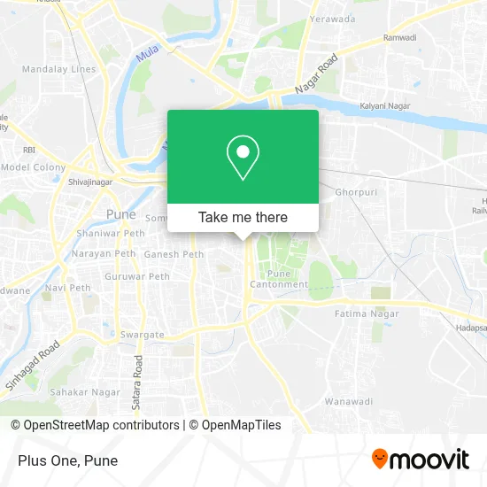 Plus One map
