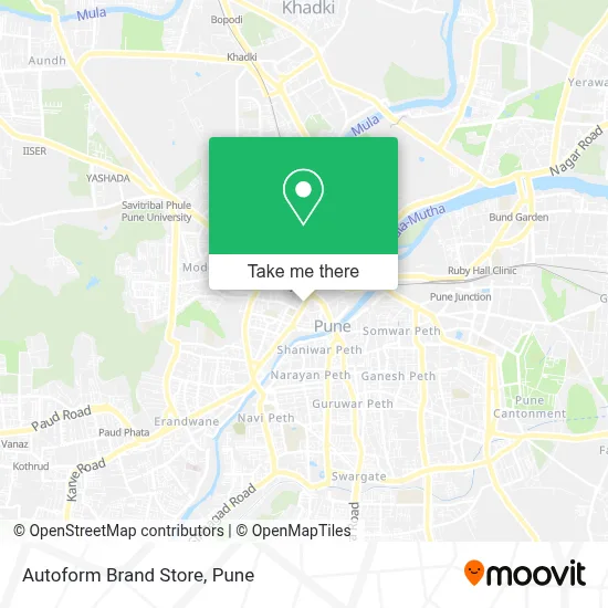 Autoform Brand Store map