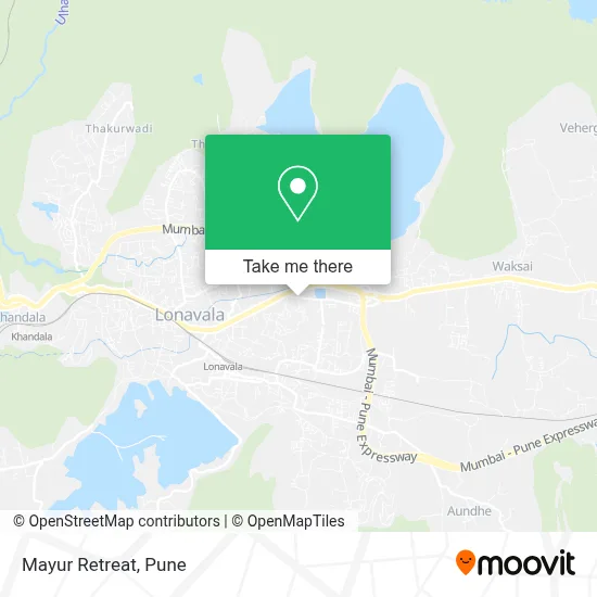 Mayur Retreat map