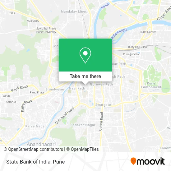 State Bank Of India map