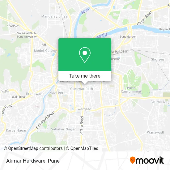 Akmar Hardware map