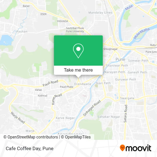 Cafe Coffee Day map