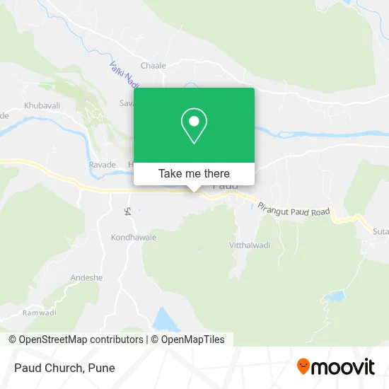 Paud Church map