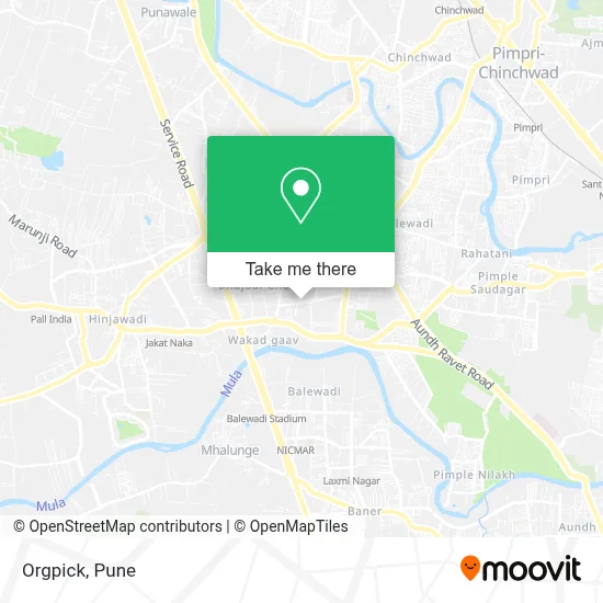Orgpick map