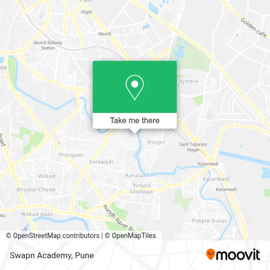 Swapn Academy map