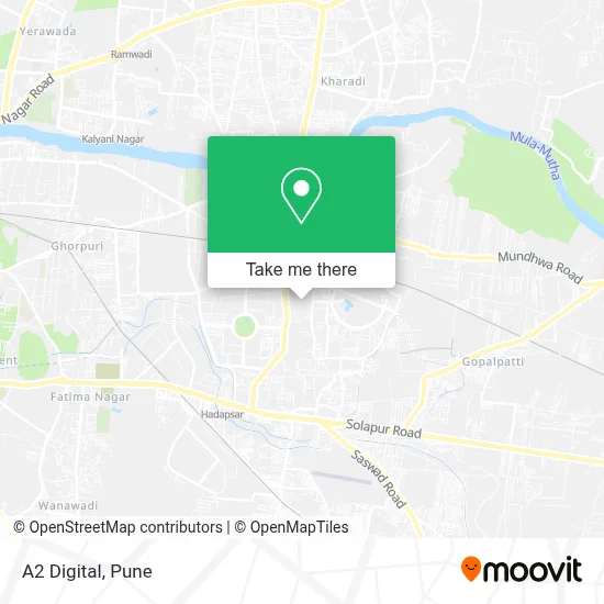 A2 Digital map
