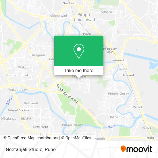 Geetanjali Studio map
