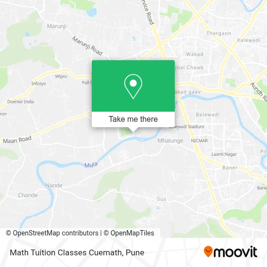 Math Tuition Classes Cuemath map