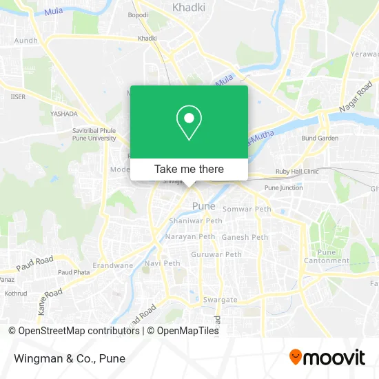 Wingman & Co. map