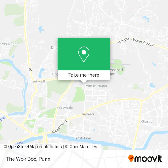 The Wok Box map