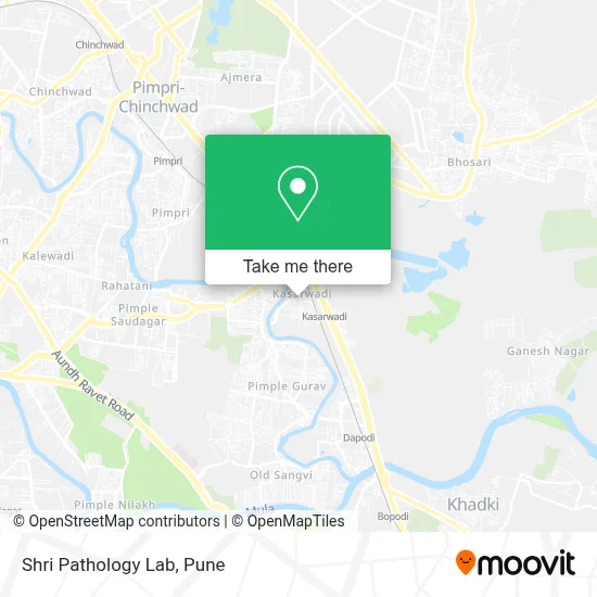 Shri Pathology Lab map