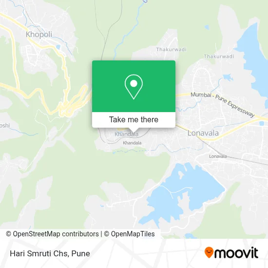 Hari Smruti Chs map