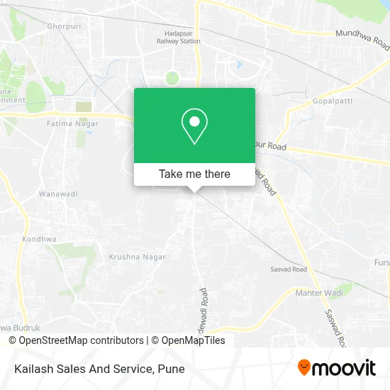 Kailash Sales And Service map