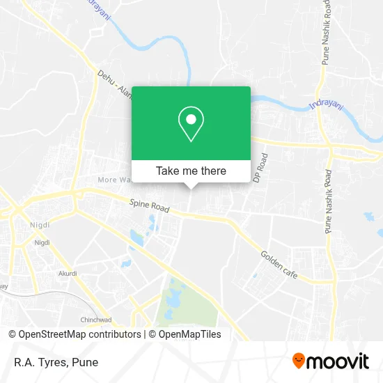 R.A. Tyres map
