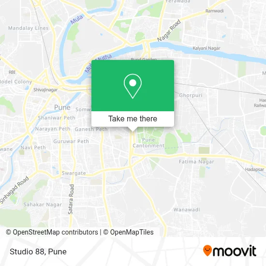 Studio 88 map