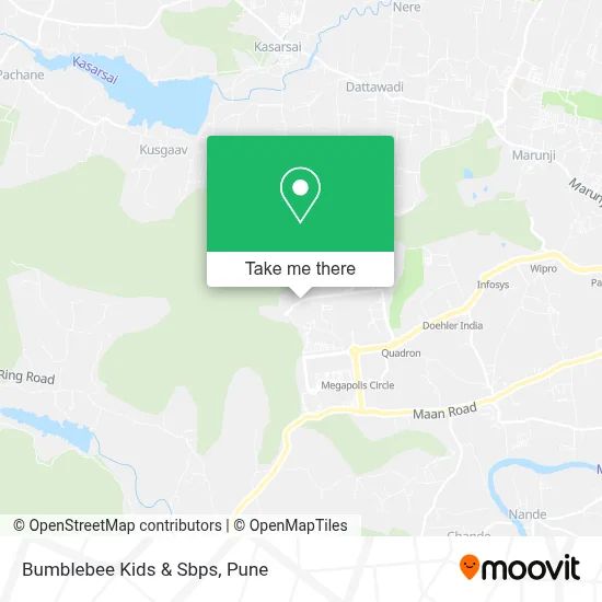 Bumblebee Kids & Sbps map