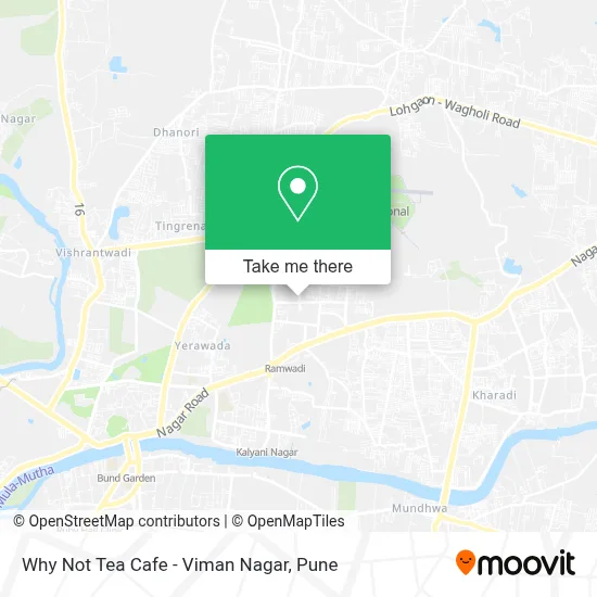 Why Not Tea Cafe - Viman Nagar map