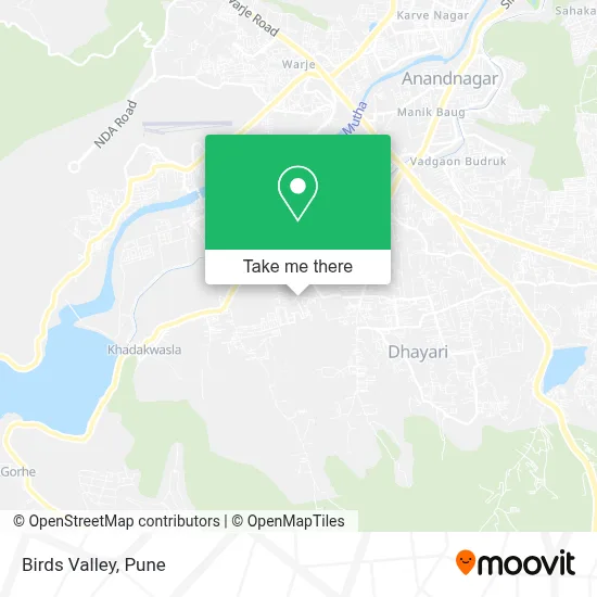 Birds Valley map