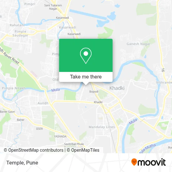 Temple map