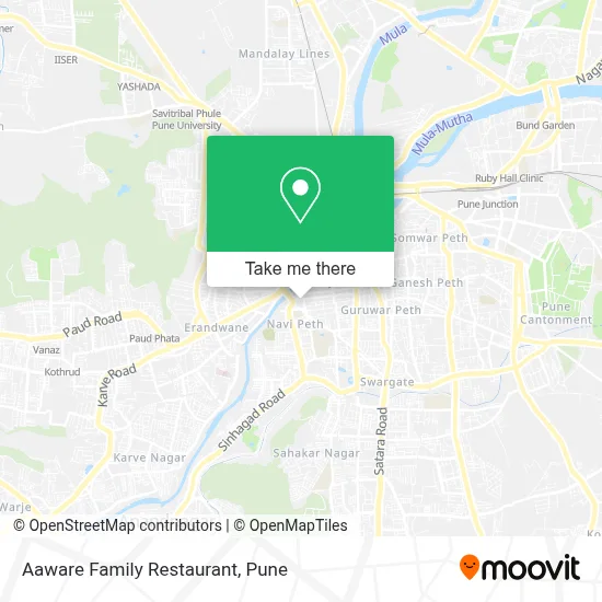 Aaware Family Restaurant map