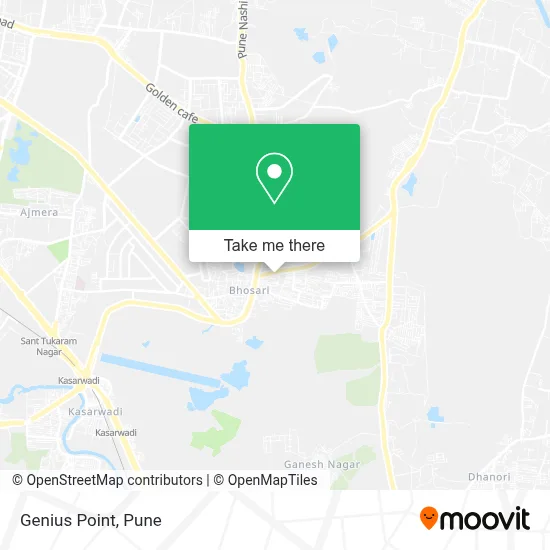 Genius Point map