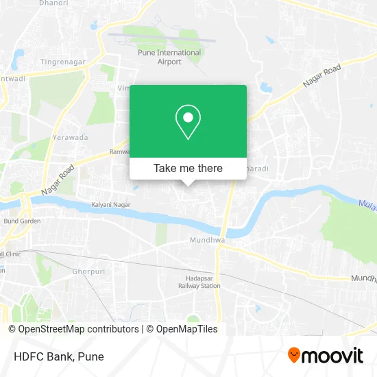 HDFC Bank map