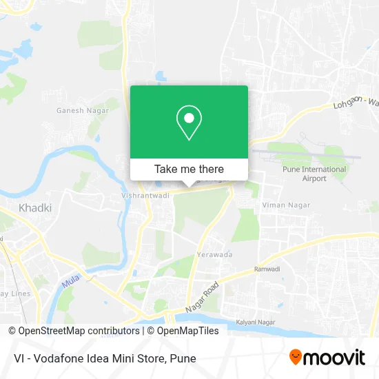 VI - Vodafone Idea Mini Store map