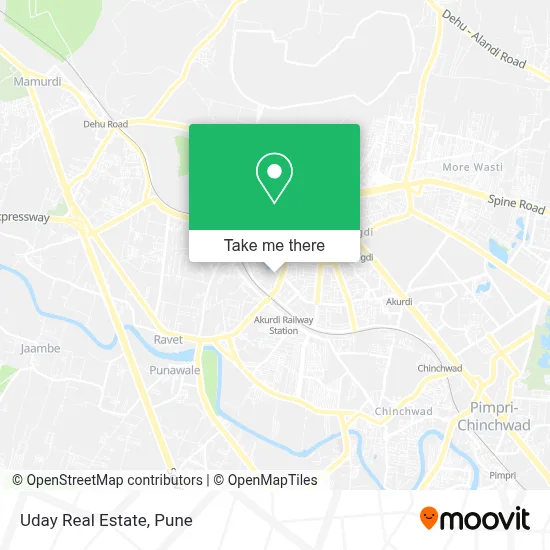 Uday Real Estate map