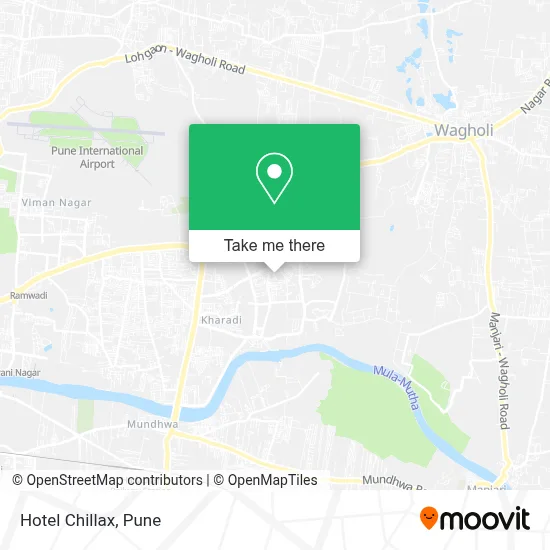 Hotel Chillax map