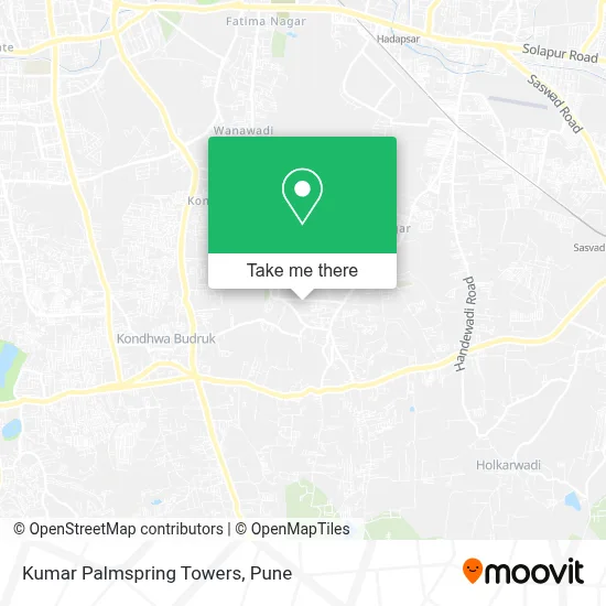 Kumar Palmspring Towers map