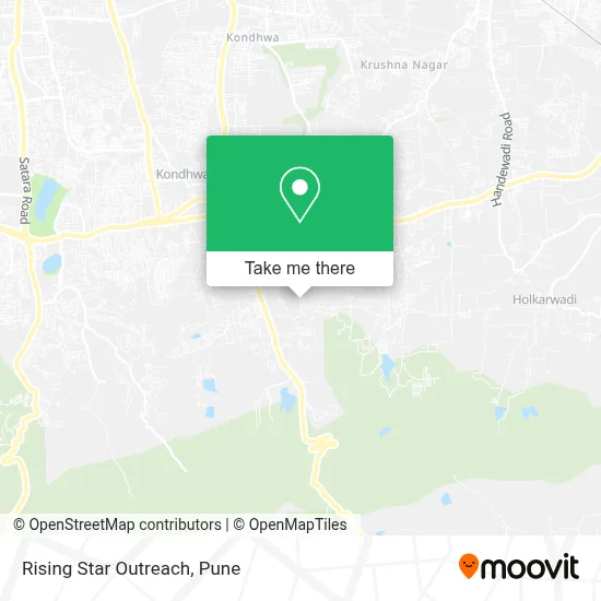 Rising Star Outreach map
