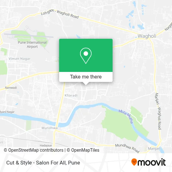 Cut & Style - Salon For All map